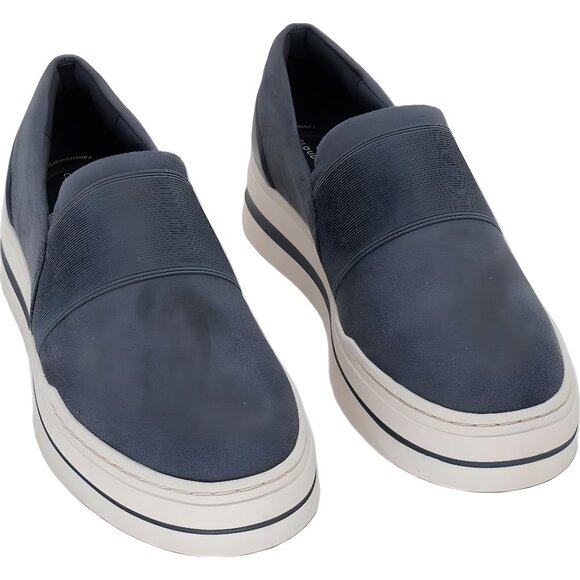 Clarks Audreigh Eve Women's Slip-On Sneakers Dark Blue US 9M EU 40 - Picture 1 of 6
